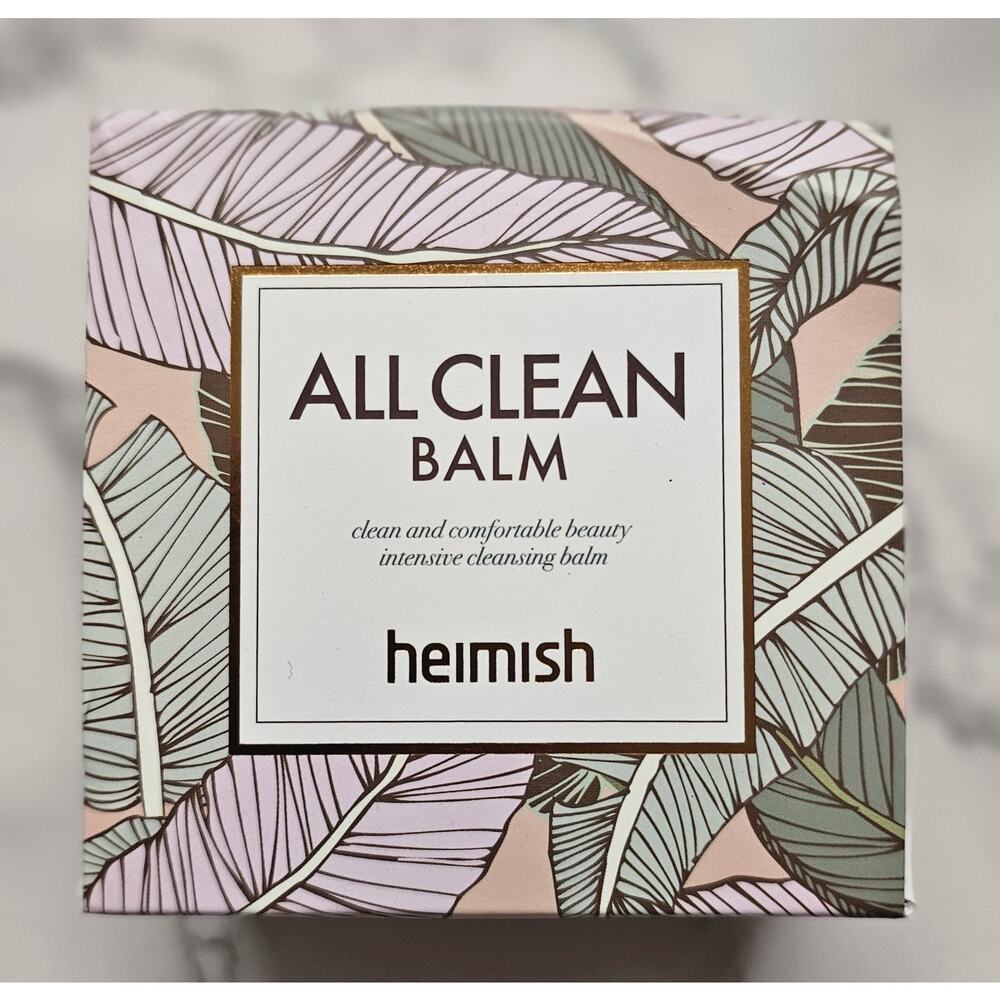 PACK OF 4! Heimish All Clean Balm Intense Cleansing Daily Cleanser 120 mL NEW